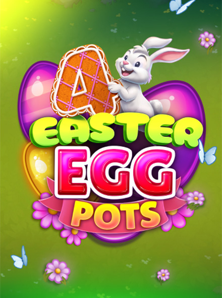 4 Easter Egg Pots