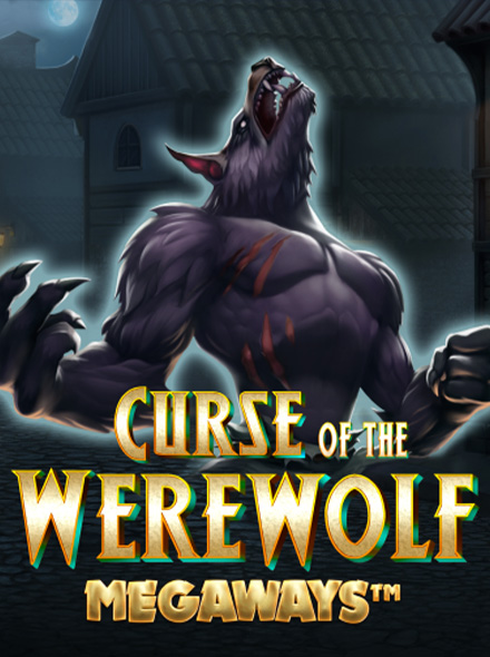 Naslovna slika za igru Curse of the Werewolf Megaways