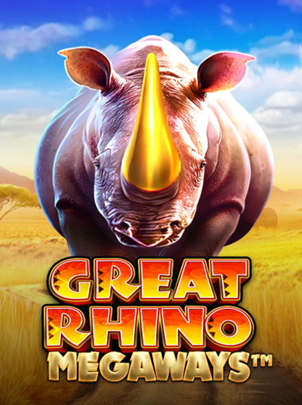 Naslovna slika za igru Great Rhino Megaways