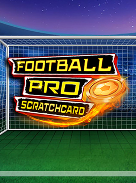 Naslovna slika za igru Football Pro Scratchcard