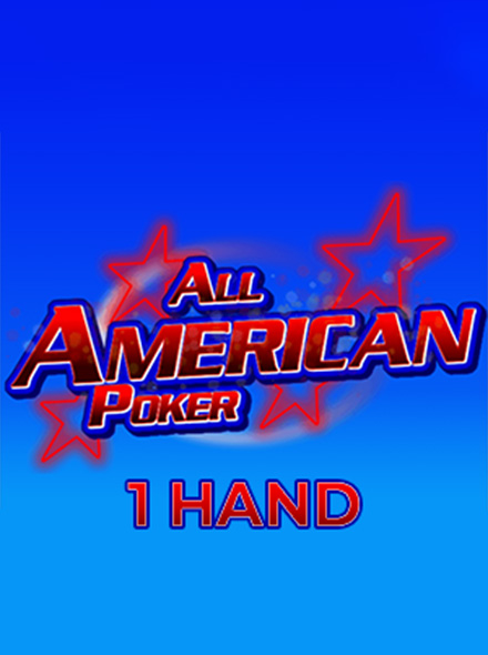 Naslovna slika za igru All American Poker 1 Hand