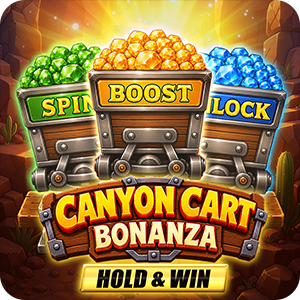 Canyon Cart Bonanza: Hold & Win