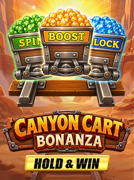 Canyon Cart Bonanza: Hold & Win