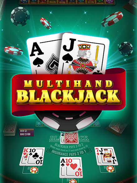 Naslovna slika za igru Multihand Blackjack