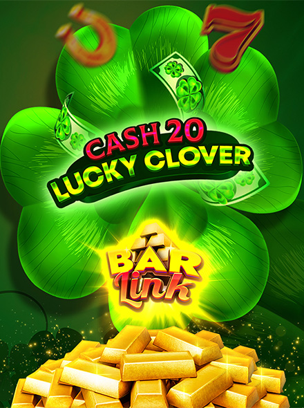 Cash 20 Lucky Clover Bar Link