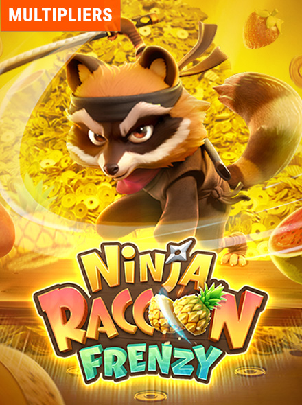 Naslovna slika za igru Ninja Raccoon Frenzy