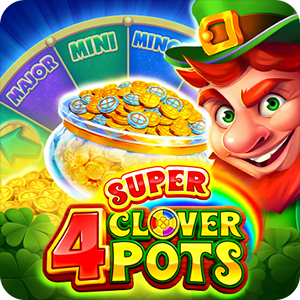 4 Super Clover Pots