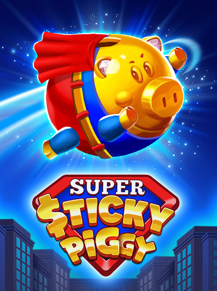 Naslovna slika za igru Super Sticky Piggy