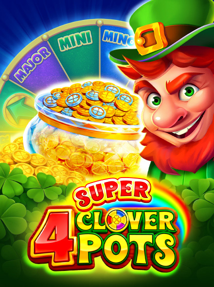 4 Super Clover Pots