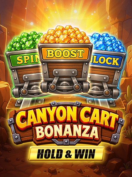 Canyon Cart Bonanza: Hold & Win