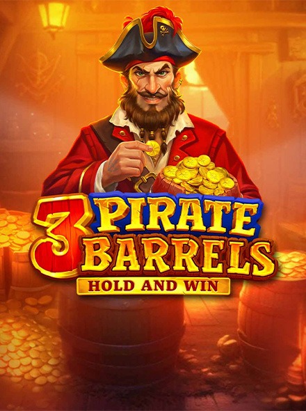 Naslovna slika za igru 3 Pirate Barrels: Hold and Win