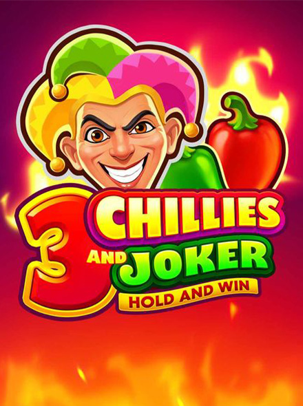 Naslovna slika za igru 3 Chillies and Joker: Hold and Win