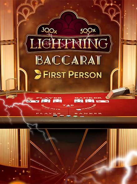 First Person Lightning Baccarat