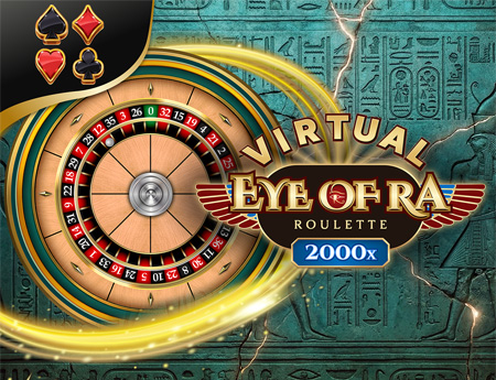 Virtual Eye of Ra Roulette 2000x