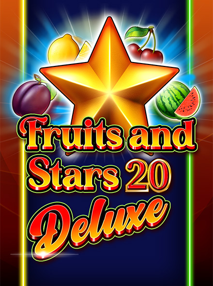 Naslovna slika za igru Fruits and Stars 20 Deluxe