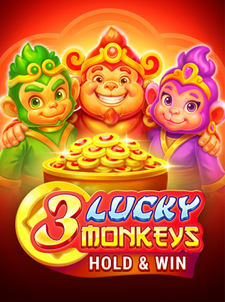 3 Lucky Monkeys Hold & Win
